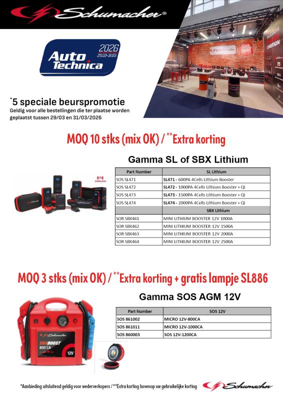 PROMO SCHUMACHER AUTOTECHNICA 2026