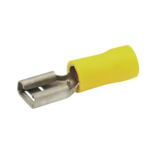 YELLOW FEMALE 6.3mm