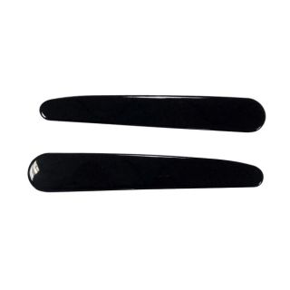 2 BUMPERBES. 30cm ZWART