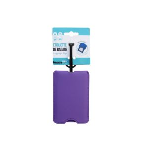 ETIQUETTE VALISE VIOLET