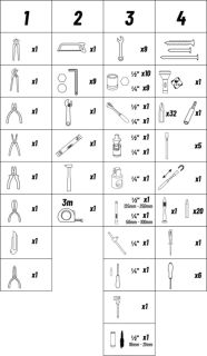 133-DELIGE REPARATIESET