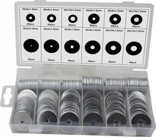 240 STALEN RINGEN 20X6 TOT 32X12 MM