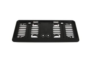 PORTE PLAQUE MOTO NOIR
