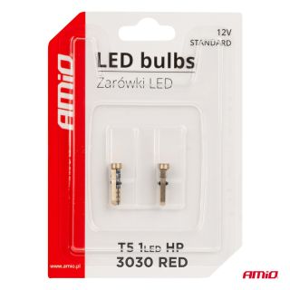 AMPOULE LED T5 ROUGE