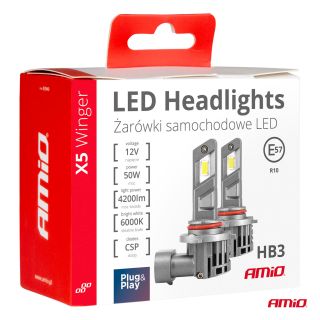 AMPOULE X5 LED WING HB3 6000K