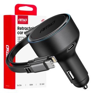 CHARGEUR CABLE LIGHTN + USB-C