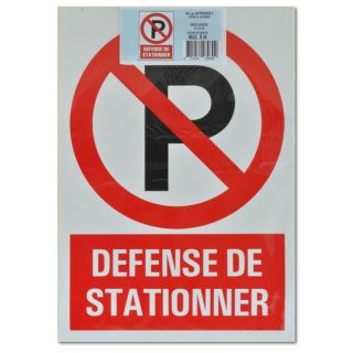 DEFENSE DE STATIONER
