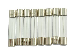 9 GLASS FUSES 6mmX32mm