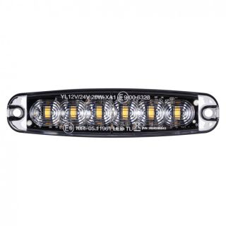 STROBE 6LED 131X31mm