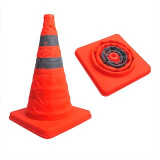 CONE SÉCURITÉ PLIABLE