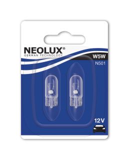 2 AMPOULES W5W 12V