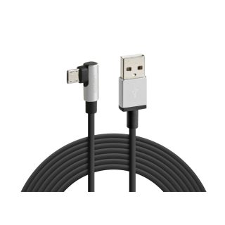 USB --> MICRO USB 90° 2m