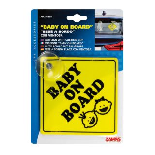 BABY ON BOARD VENTOUSE