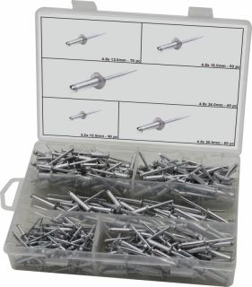 300 RIVETS ACIER 9,7 A 20MM