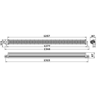 BAR LED 96LED 288W