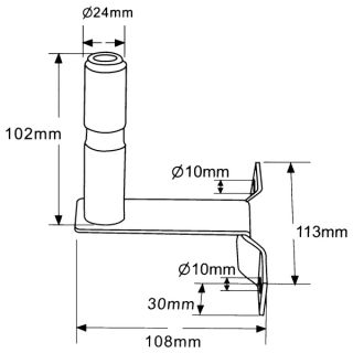 BATON GYROPHARE ''L''